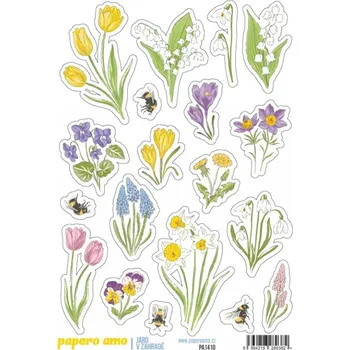 samolepka Papero amo - Samolepky arch - Jaro v zahradě