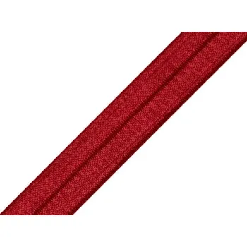 Textilní guma Lemovací guma, pruženka bordó 20mm, metráž