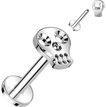 Piercing Šperky4U Piercing do brady - labreta TITAN - TIT1295-1208
