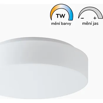 Plnospektrální LED svítidlo ERINYE 4 skleněné 420 mm 24W - Večerní a noční, Jen zapnout a vypnout