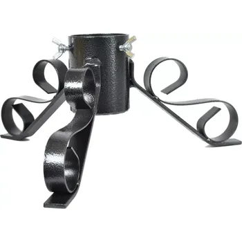 Stojánek na vánoční stromek Stojánek vánoční KLASIK 2 Česká výroba stříbrná