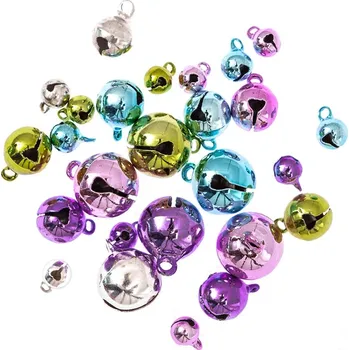 Vánoční dekorace DP Craft Rolničky pastelové 26ks