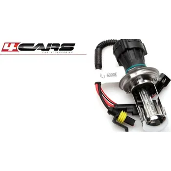 Autožárovka 4CARS Bixenonová výbojka H4 8000K