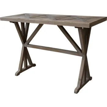 Jídelní židle Francouzský stůl z recyklovaného dřeva Marseille - 117*46*77 cm