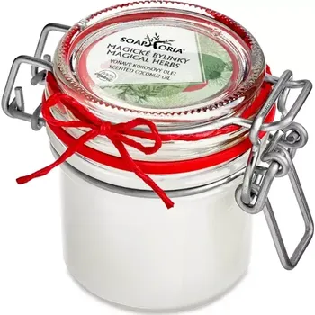 Tělový olej Magické bylinky - voňavý organický kokosový olej