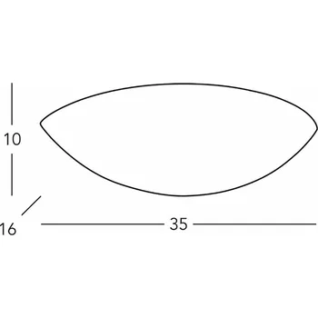 Lampička austrolux KOLARZ Bisquitte nástěnné svítidlo, bílé, šířka 35 cm, omítka bílá 1 x 120 W - Doprava zdarma
