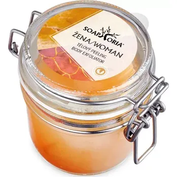 Tělový peeling Žena - organický solný tělový peeling