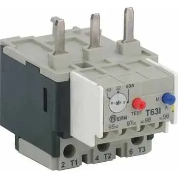 Stykač EPM tepelné nadproudové relé T63 I Varianta: T63 I 43-63A EPM