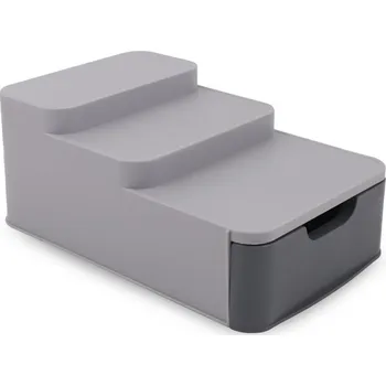 Kuchyňská linka Plastový kuchyňský organizér, šedá, 11 x 16 x 26 cm + vyzvednutí ZDARMA