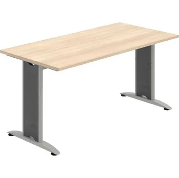 Kancelářský vozík HOBIS kancelářský stůl jednací rovný - FJ 1600, akát + doprava zdarma