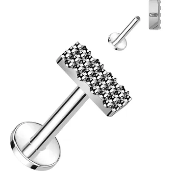Piercing Šperky4U Piercing do brady - labreta TITAN - TIT1297-1208