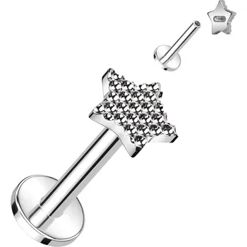 Piercing Šperky4U Piercing do brady - labreta TITAN - TIT1296-1208