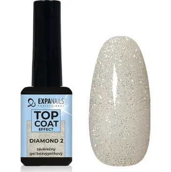 Lak na nehty Expa Nails Top coat gel Effect Diamond UV/LED 11ml 02