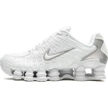 Dámské tenisky Nike Shox TL "White Metallic Silver Max Orange" Velikost: 40.5