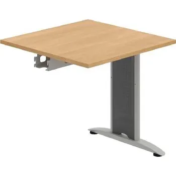 Kancelářský vozík HOBIS kancelářský stůl jednací přídavný rovný - FJ 800 R, dub + doprava zdarma