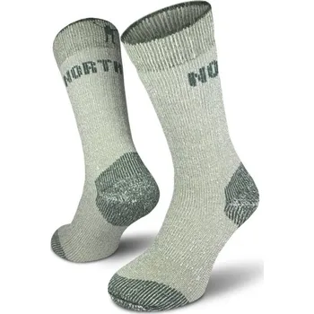 Pánské termo ponožky Northman Arctic Track Merino zelená S (36-38)