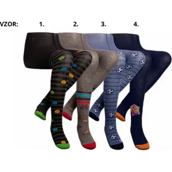 Fuski Dětské punčocháče Kinder vzor 1. smajlík Velikost oblečení: 98-104