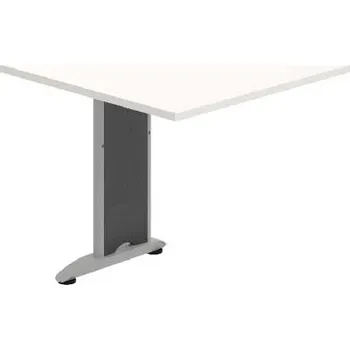 Kancelářský vozík HOBIS spojovací stůl levý - FP 801, bílá + doprava zdarma