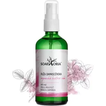 Růže damascénská - organická květová voda 100ml - ekzém, psoriáza