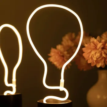 Lampička SEGULA LED žárovka Artline Flexi, E27, 8 W, 922 dim čirá, černá, zlatá - Doprava zdarma