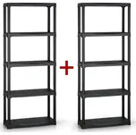 ArtPlast Plastový regál TEMPO 1+1 ZDARMA, 1740x700x300 mm, 5 polic 40704233