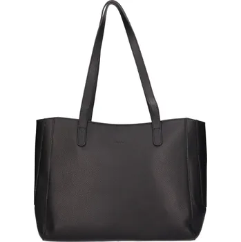 Kabelka Elegantní dámská kožená kabelka Katana Petti - černá