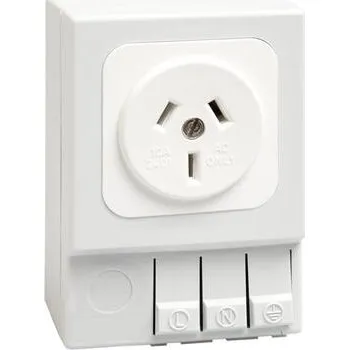 Elektrická zásuvka SD 035, australská, bez pojistky - Síťová zásuvka