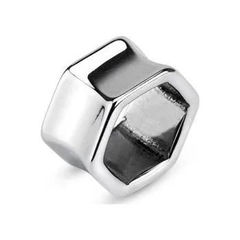 Piercing Šperky4U Ocelový tunel do ucha - šestiúhelník, průměr 14 mm - TN01059-14