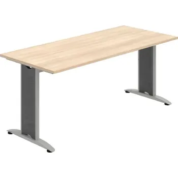 Kancelářský vozík HOBIS kancelářský stůl jednací rovný - FJ 1800, akát + doprava zdarma