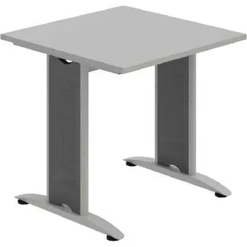 Kancelářský vozík HOBIS kancelářský stůl jednací rovný - FJ 800, šedá + doprava zdarma