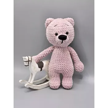 plyšák Kateřina Vlasáková Medvídek 20 cm starorůžový