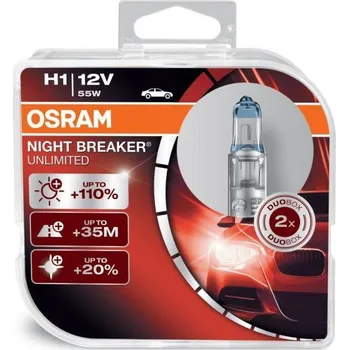 Autožárovka H1 OSRAM Night Breaker Unlimited