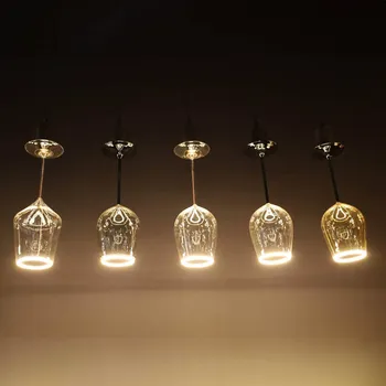 Lampička SEGULA LED žárovka Floating Rosé Wine, E27, 5 W 922 stm čirá, zlatá - Doprava zdarma