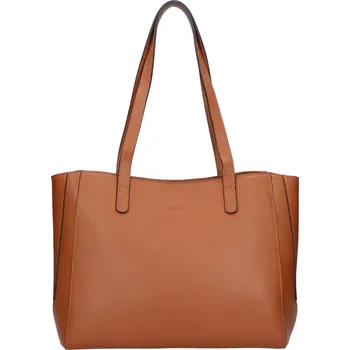 Kabelka Elegantní dámská kožená kabelka Katana Petti - koňak