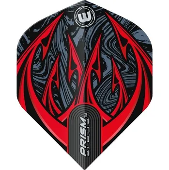 Letky Winmau Prism Alpha Grey & Red Diablo