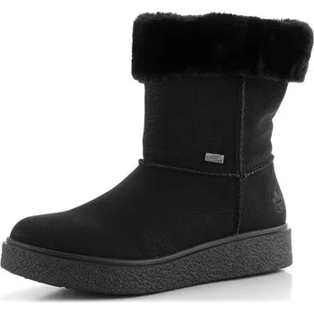 Dámské kozačky Rieker černý kotník s membránou Y0090-00 - 40 | P687297
