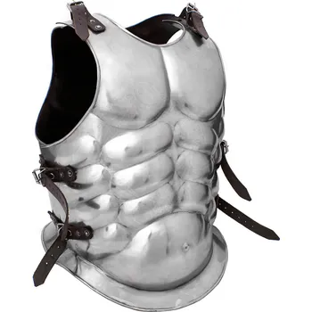 Plech Svalový kyrys se zády 1,2mm leštěný železný plech