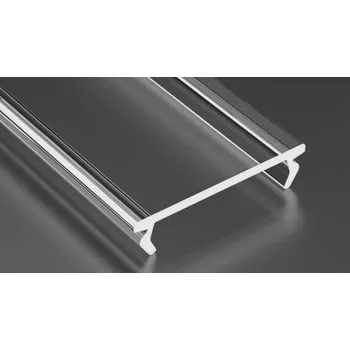 LED osvětlení LEDLabs Stínidlo pro LED profil LUMINES DOUBLE PMMA transparentní 2,02 m