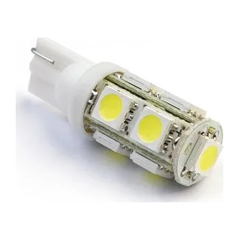 Autožárovka LED diody T10 9-SMD biele