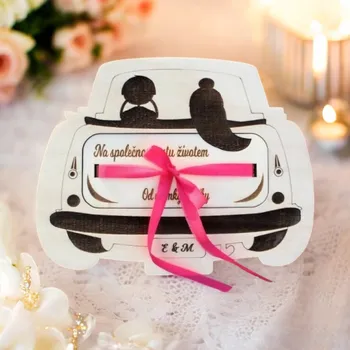 Obálka "Obálka" na peníze auto