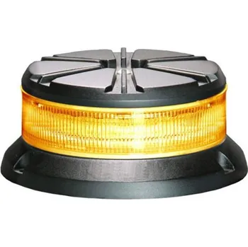 Maják Výstražný maják LED, 24LED, 12-24V, tříbodová montáž, R65, oranžová, 911FD24-A