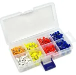 Dutinové elektrické konektory - dutinky 0,5-2,5 mm2, sada 500 ks