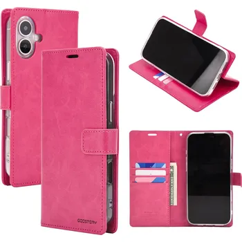 Pouzdro na mobilní telefon Mercury Ochranné pouzdro na iPhone 16 - Mercury, Bluemoon Diary HotPink