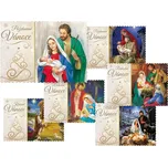 MFP Paper Pohlednice vánoční 165 E výsek+UV+glitr