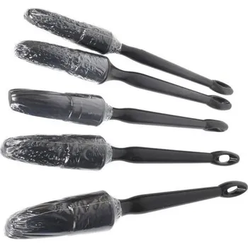 Kosmetický štětec PR N03 sada štětců na detaily, černá 5ks