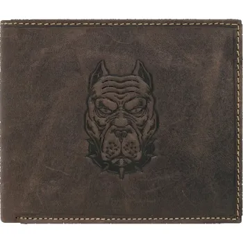 Peněženka Wild ANIMALS N992-CHM-DOG-2 - hnědá