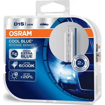 Povinná bezpečnostní výbava Osram Xenon D1S 35W XENARC Cool Blue Intense BOX
