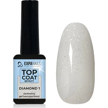 Lak na nehty Expa Nails Top coat gel Effect Diamond UV/LED 11ml 01