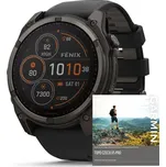 Garmin Fenix 8 Solar Sapphire 51 mm Carbon Grey DLC Carbon Grey + dárek