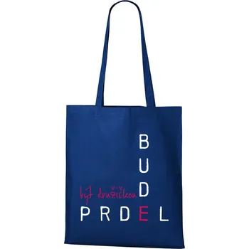 Nákupní taška DOBRÝ TRIKO Bavlněná taška s potiskem - Být družičkou Barva: Královsky modrá